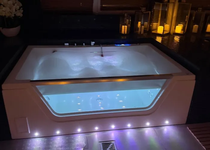 Apartment Z Prywatnym Jacuzzi - Bezplatny Parking - Ogrod *